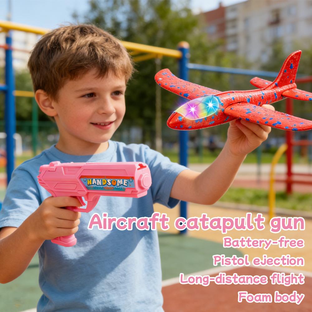 مسدس إطلاق طائرات رغوية رائعة  - مراجعة Catapult Launcher Toy وسعره
