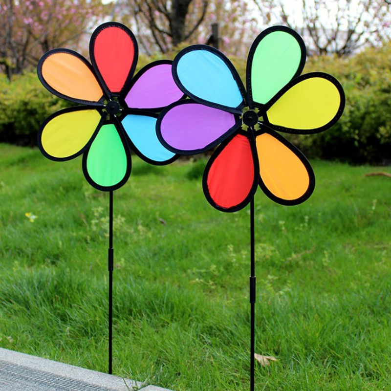 【M】قطعة واحدة من طاحونة الهواء - مراجعة Kids Yard Toys وسعره