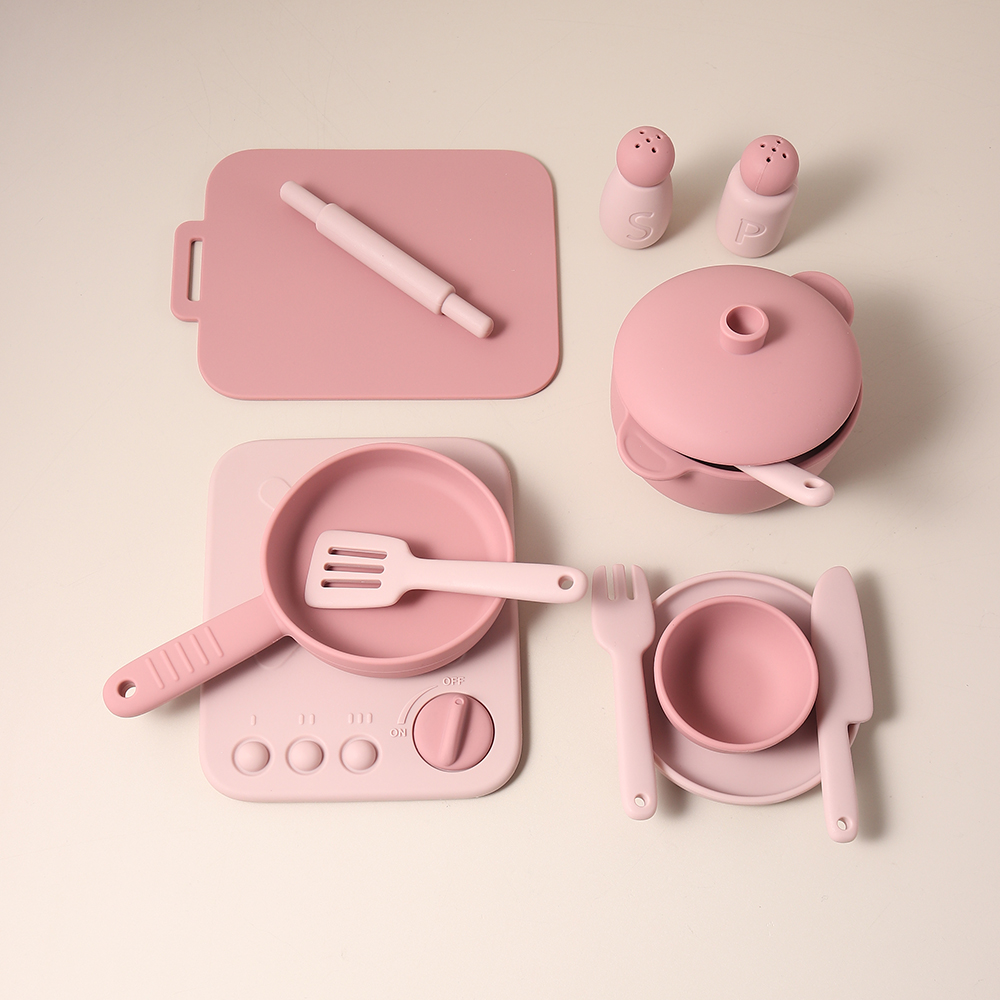 مجموعة ألعاب طهي من السيليكون  - مراجعة Kids Toys Kitchen Set وسعره