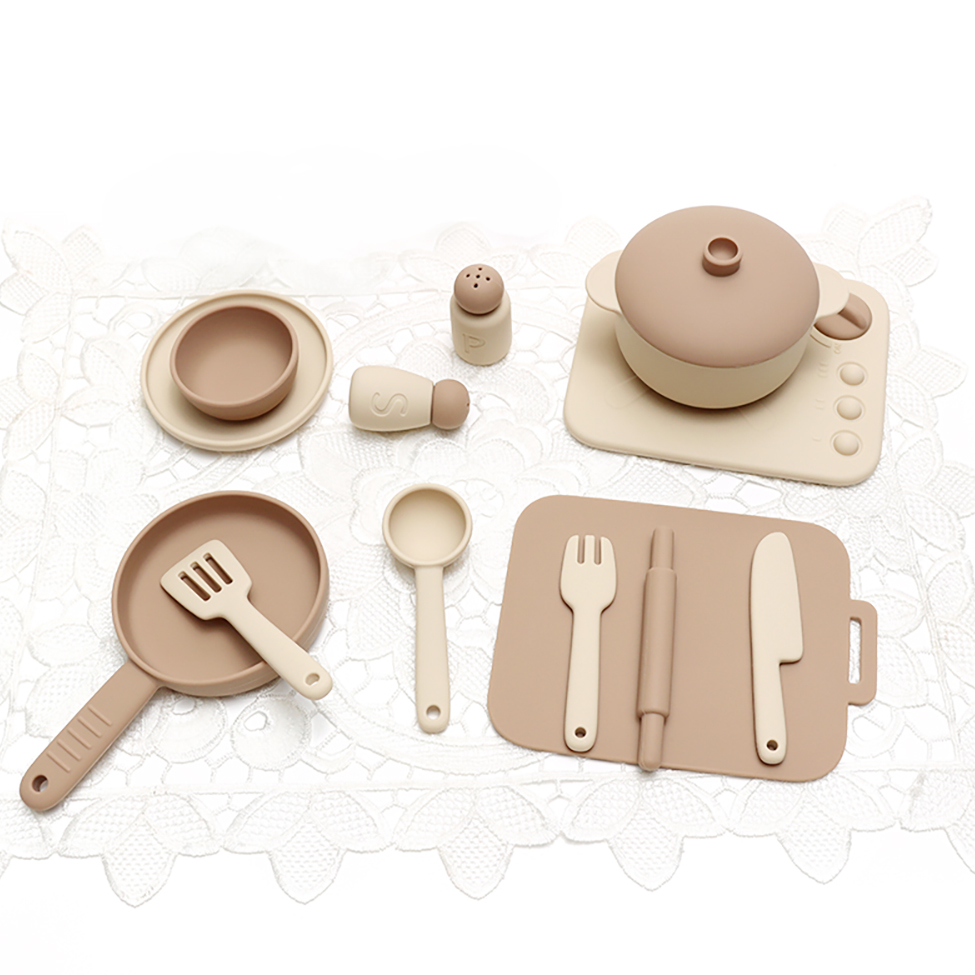 مجموعة ألعاب طهي من السيليكون  - مراجعة Kids Toys Kitchen Set وسعره